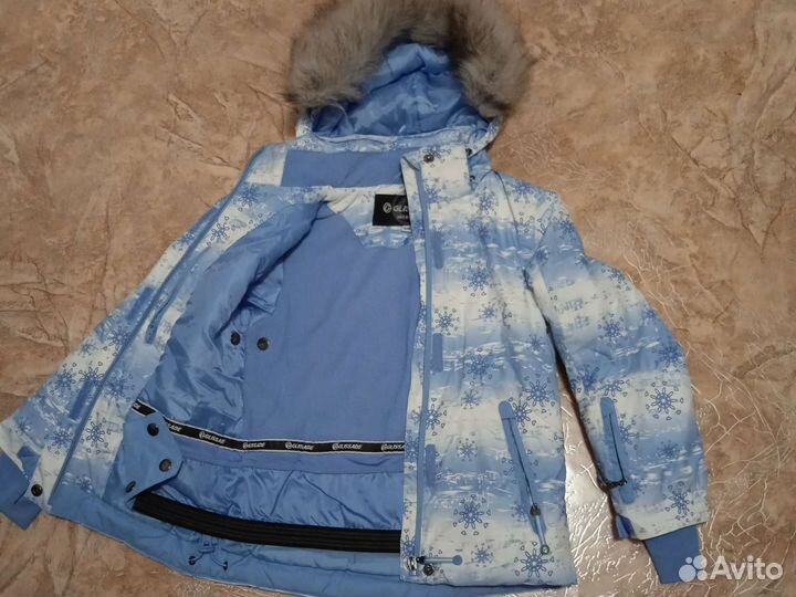 Лыжный костюм Glissade для девочки 116 см