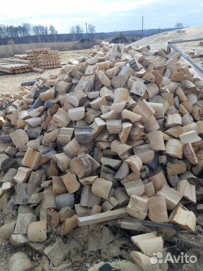 Дрова чурками (сосна) диаметр 80-120мм