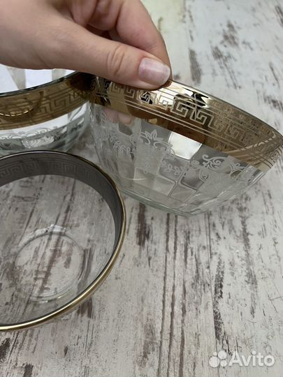 Салатники Гусь-Хрустальный