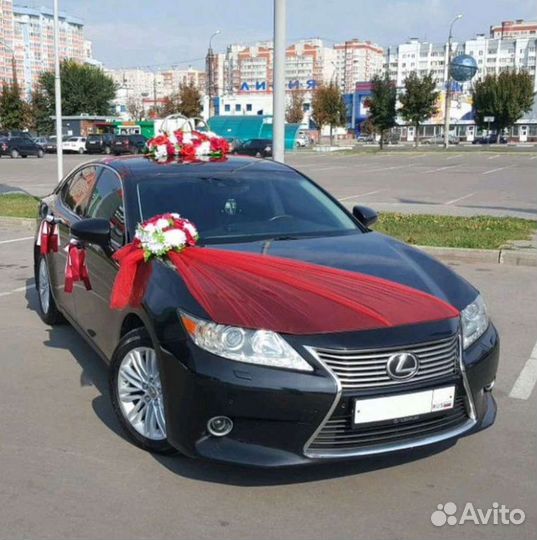 Прокат свадебных украшений на машину