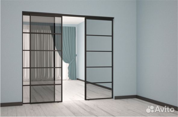 Стеклянные перегородки