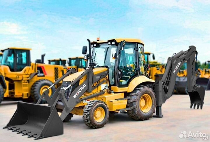 Экскаватор-погрузчик Weichai Heavy WLB468-II, 2023