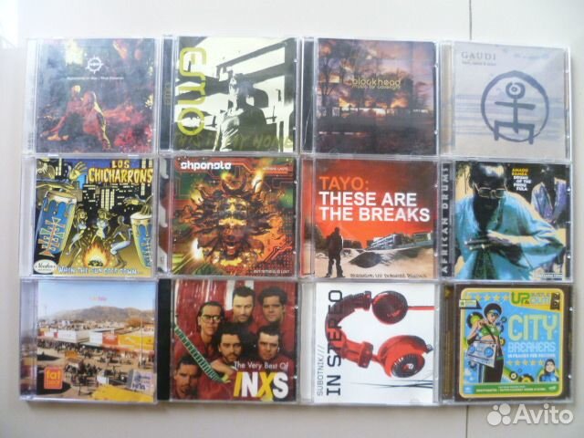 Cd диски рок поп электронная рэгги фолк классика