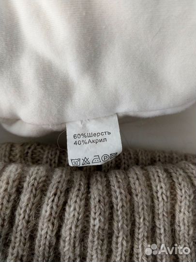 Тёплые шапки с шарфиками на девочку