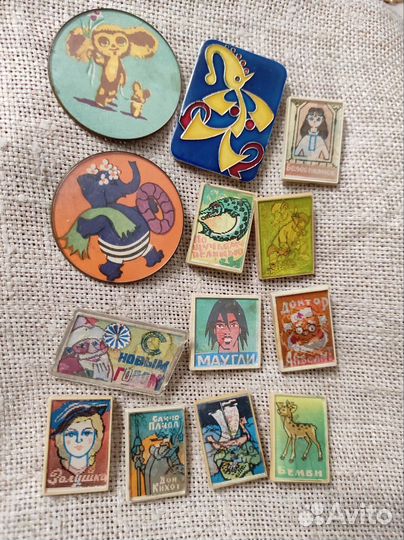 Значки детские СССР