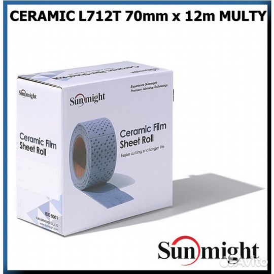 Шлифовальные полосы Sunmight Ceramic, Рулон 12м