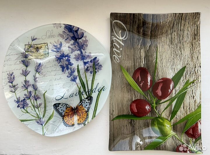 Стеклянное блюдо, Менажница