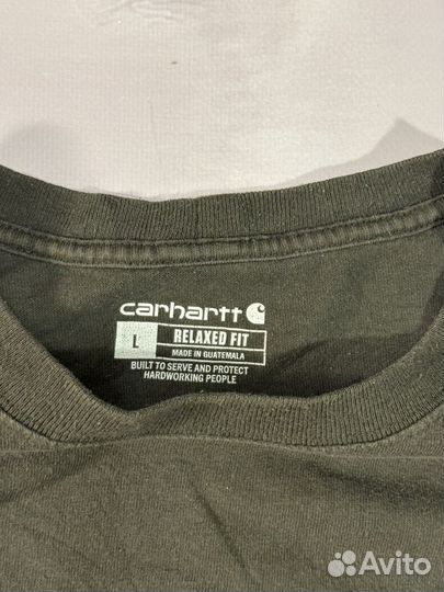 Vintage Carhartt Pocket Tee(Khaki)