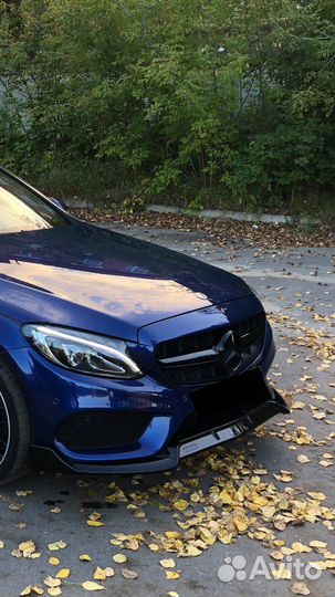 Сплиттер Brabus w205
