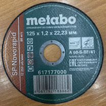 Диски отрезной для ушм Metabo 125x1.2x22.23, 125х1