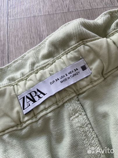 Джинсы zara 34