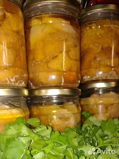 Тушёнка свиная, домашняя