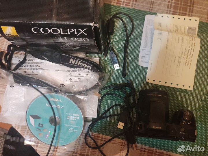 Фотоаппарат Nikon Coolpix L820