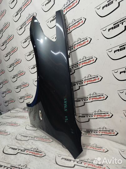 Крыло nissan infiniti G25 G35 G37 skyline KV36 NV36 PV36 V36 F3101JK0BA переднее левое С ПОВТОРИТЕЛЕ