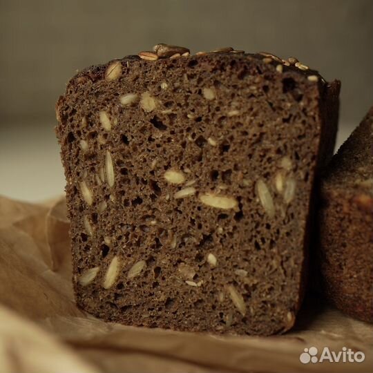 Датский ржаной хлеб на закваске