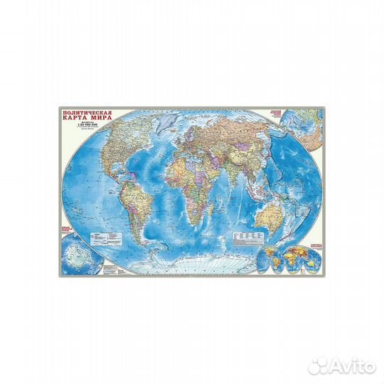 Плакаты, Политическая карта новая и б/у, ранец