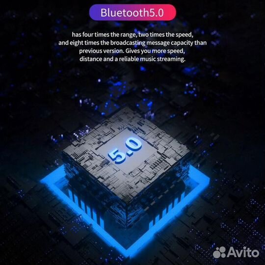 Беспроводные наушники с поддержкой Bluetooth 5.0
