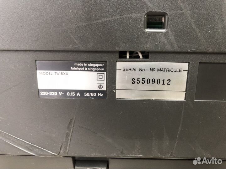 К2850 Печатная Машинка Olivetti ET personal 510-ll