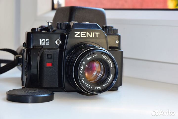 Зенит-122 Экспорт пленочная зеркалка kit Гелиос
