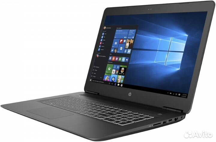 HP 17.3 i5-8300H 4яд8п GTX1050/2 8Гб 128Гб+1Тб