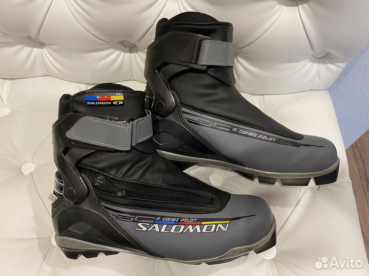 Лыжные ботинки коньковые salomon