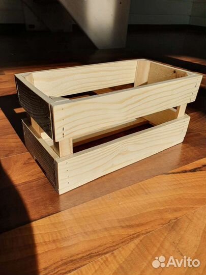 Ящик деревянный подарочный