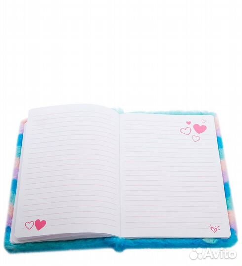 Блокнот с ручкой Радужный пушистик A2147346