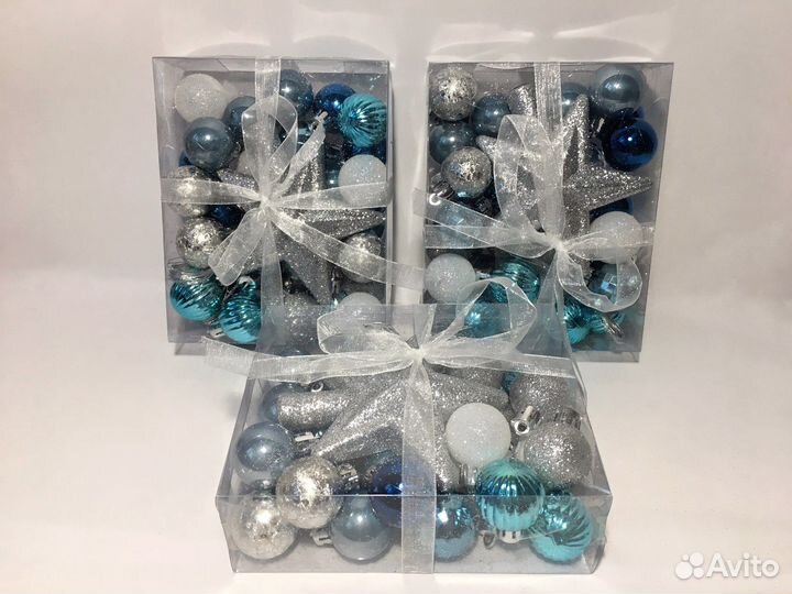 Подарочный набор елочных игрушек