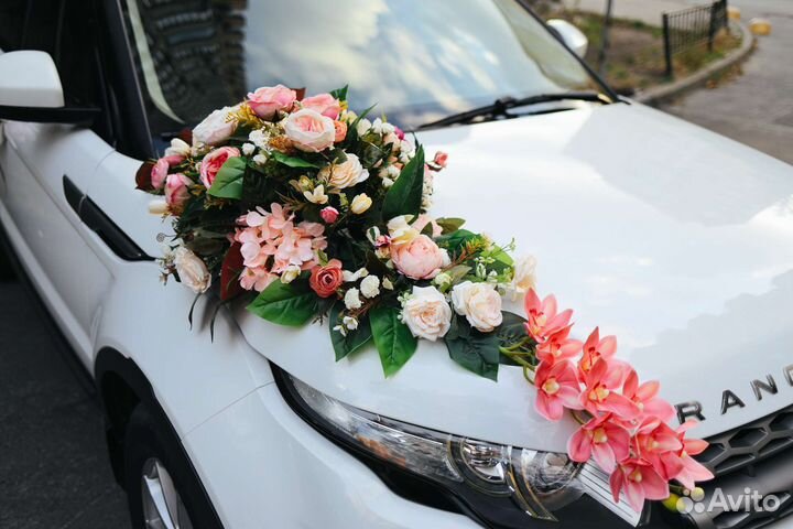 Цветы на машину