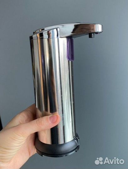 Дозатор для жидкого мыла из нержавейки, сенсорный