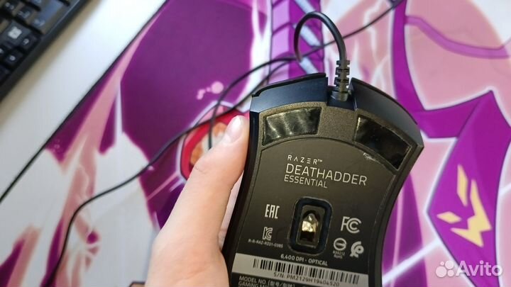Игровая мышь razer deathadder essential