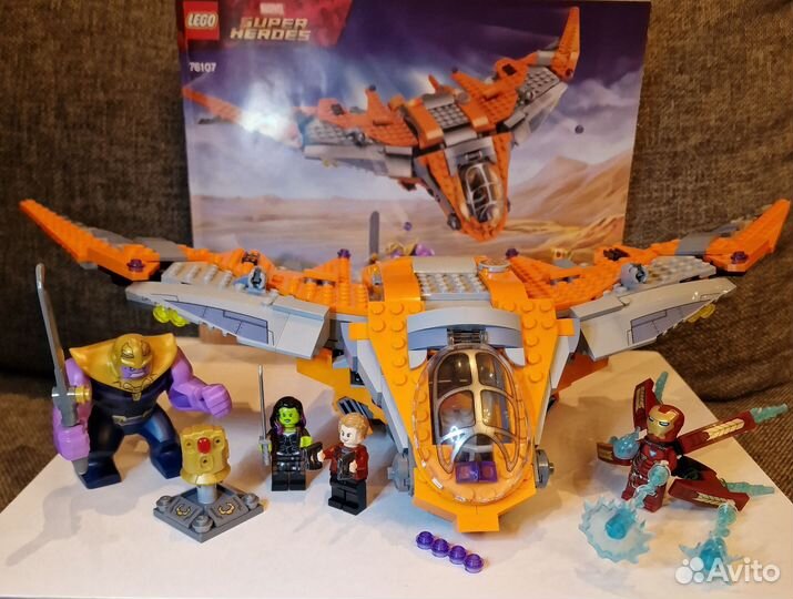 Lego Marvel 76107 Танос: Последняя битва