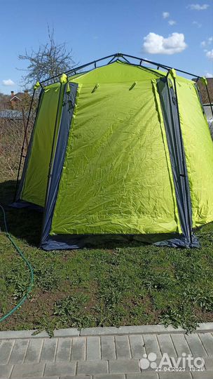 Шатёр туристический, шестиугольный