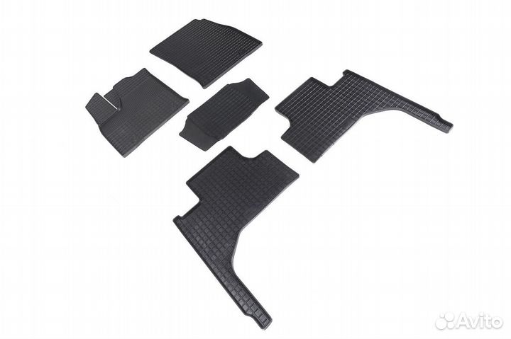 Резиновые коврики сетка Toyota Land Cruiser 300