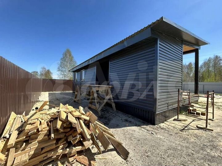 Дача 73,8 м² на участке 5 сот.