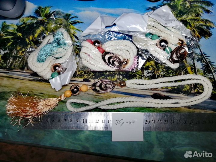 Гребень, заколка, ободок, крокодил, шнурок на шею