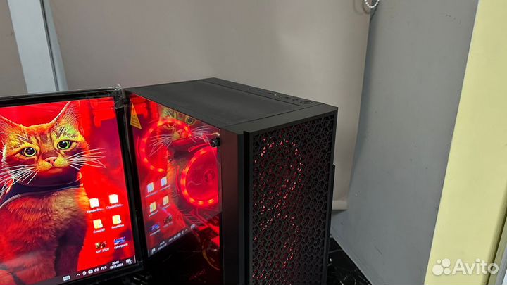 Игровой Компьютер Red&Black (RX 570+I5 6gen)