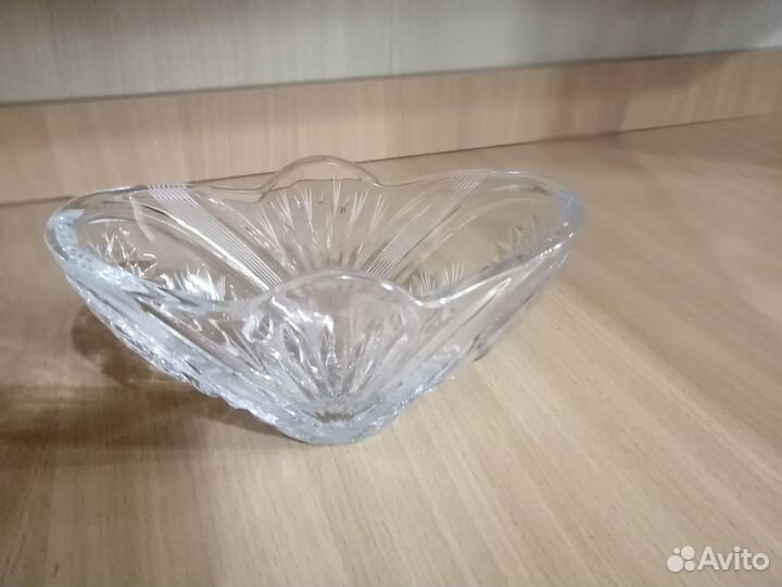 Гусь хрустальный посуда