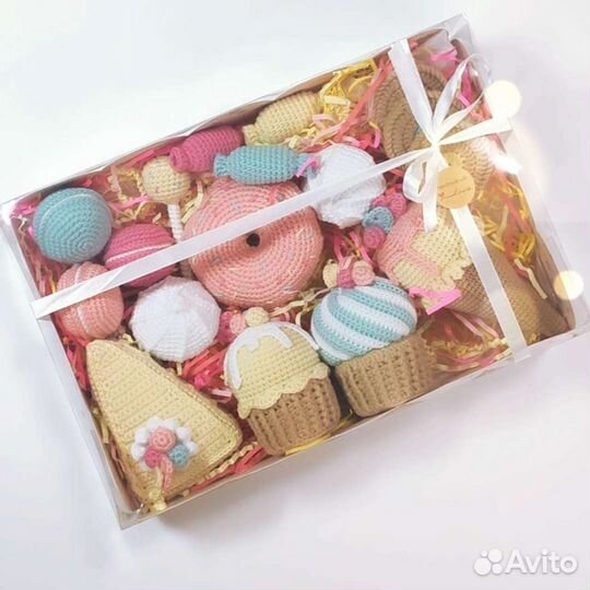 Набор вязаных сладостей
