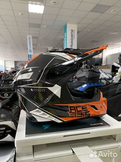 Мотошлем Acerbis steel carbon