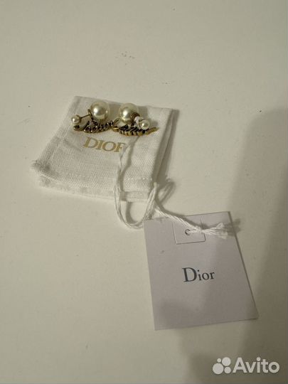 Серьги Christian Dior новые оригинал