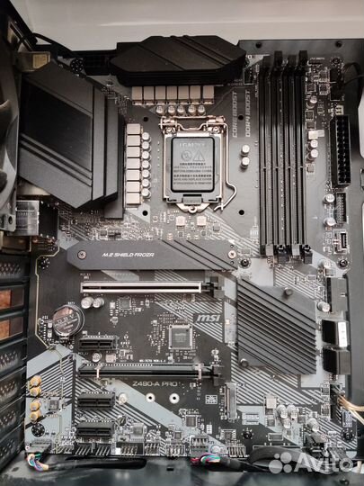 Материнская плата msi z490 a pro