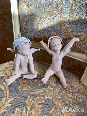 2шт Pavone фарфор фигурки
