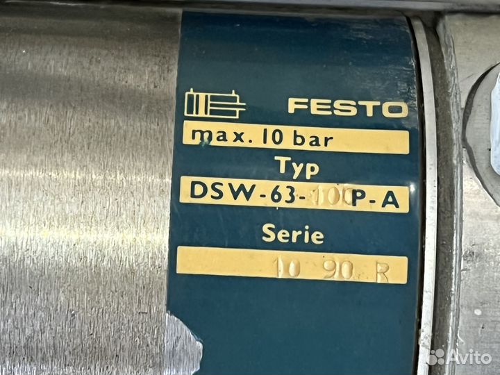 Пневмоцилиндр Festo DSW-63-100-P-A