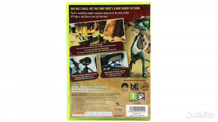 Rango для Xbox 360