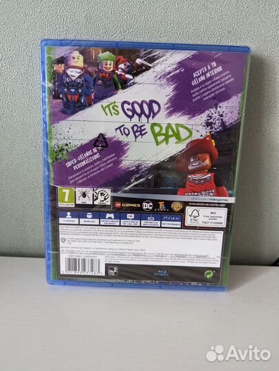 Lego DC Super-Villains ps4 Новый