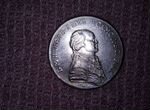 Монета в 1 рубль 1796года серебро