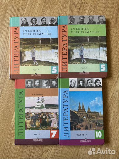 Учебник по литературе 10 класс