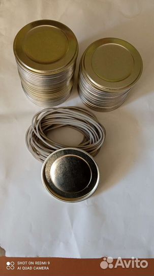Крышки для закатки банок универсальные
