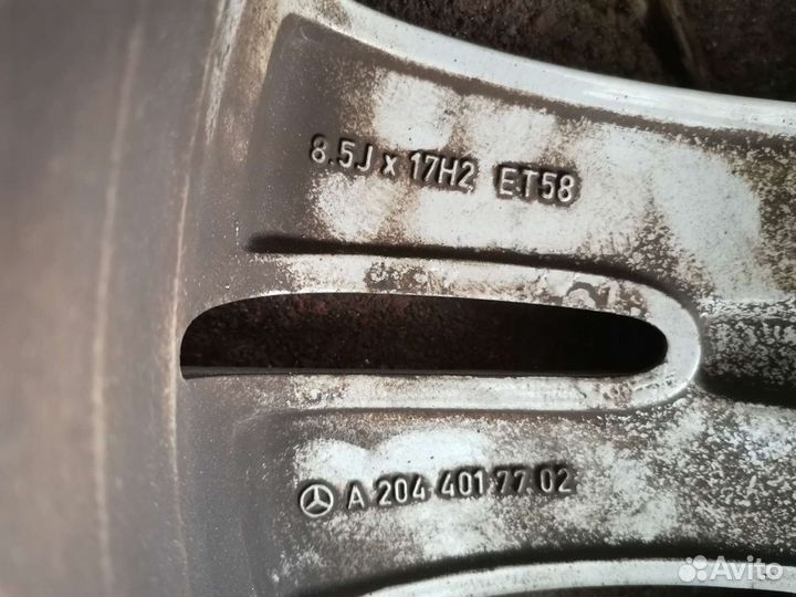 Диск R 17 Mercedes 204. 1 штука